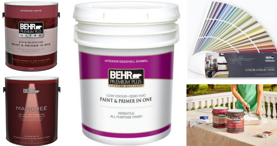 When will Behr paint be available for purchase?