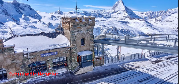 Switzerland in November.