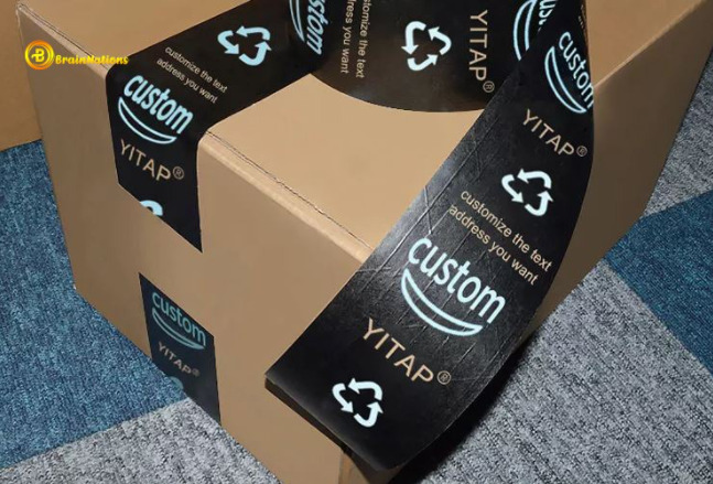 amazon logo packing tape